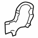 Toyota 71829-48050-A0 Inner Cover, Rear Driver Side