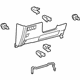 Toyota 55045-60050-B0 Lower Trim Panel, Gray