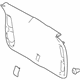 Toyota 64780-0E060-A0 Lower Trim Panel, Flaxen, Rear