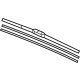 Toyota 85212-50140 Blade, Front Wiper, Passenger Side Toyota 85212-50140 Blade, Front Wiper, Passenger Side