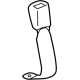 Toyota 73380-0C041-B0 Buckle End, Gray, Inner Passenger Side