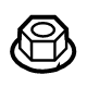 Toyota 90178-A0093 Regulator Nut, Lower