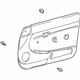 Toyota 67620-04180-E1 Door Trim Panel, Driver Side