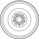Toyota 4261B-0R010 Wheel, Spare