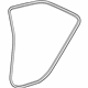 Toyota 62331-06120-A1 Weatherstrip On Body, Passenger Side