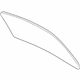 Toyota 64811-02100-83 Back Glass, Rear Toyota 64811-02100-83 Back Glass, Rear
