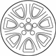 Toyota 42611-06390 Wheel, Alloy