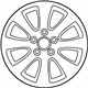 Toyota 42611-06361 Wheel, Alloy