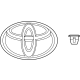 Toyota 90118-WBB93 Emblem Clip, Rear