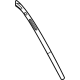 Toyota 75573-08030 Side Molding, Rear Outer