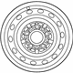 Toyota 42611-06010 Wheel, Steel Toyota 42611-06010 Wheel, Steel
