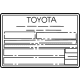 Toyota G9131-42030 Emission Label
