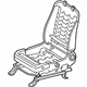 Toyota 71110-0C143 Seat Frame, Passenger Side