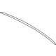 Toyota 56119-62030 Lower Seal Strip, Rear Toyota 56119-62030 Lower Seal Strip, Rear