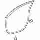 Toyota 67862-48060 Door Weatherstrip, Driver Side