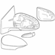 Toyota 87910-02F81-A0 Mirror Assembly, White, Passenger Side