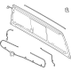 Toyota 64810-AK010 Window Assembly, Back Toyota 64810-AK010 Window Assembly, Back
