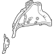 Toyota 61607-47902 Inner Wheelhouse, Rear Passenger Side
