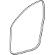 Toyota 62311-48110 Weatherstrip On Body, Passenger Side