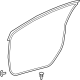 Toyota 67861-35130 Weatherstrip, Front Door