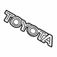 Toyota 75447-AC020 Nameplate, Rear Toyota 75447-AC020 Nameplate, Rear