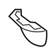 Toyota 53852-74020 Pad, Driver Side