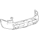 Toyota 52159-6A988 Cover, Rear Bumper With R Toyota 52159-6A988 Cover, Rear Bumper With R