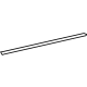 Toyota 75555-0E060 Drip Molding, Center