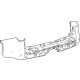 Toyota 52159-35925 Cover, Rear Bumper L/P Toyota 52159-35925 Cover, Rear Bumper L/P