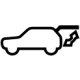 Toyota 84966-08010 Lift Gate Switch, Rear