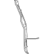 Toyota 84270-08020 Pinch Sensor, Passenger Side