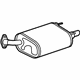 Toyota 17440-0P021 Rear Muffler, Driver Side