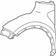 Toyota 53802-10700 Fender, Front Driver Side