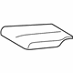 Toyota 79011-08191-B2 Cushion Cover, Gray