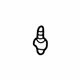Toyota 90159-60069 Rocker Molding Bolt