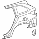 Toyota 61611-0E080 Quarter Panel, Passenger Side