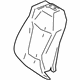 Toyota 71552-02D40 Seat Back Pad, Driver Side