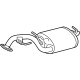 Toyota 17430-F2180 Muffler & Pipe Assembly