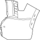 Toyota 52113-0C910 Side Cover, Driver Side