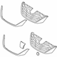 Toyota 53101-08111 Grille Assembly, Front Upper