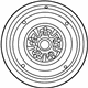 Toyota 42611-AA080 Spare Wheel