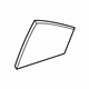 Toyota 68123-02430 Fixed Glass, Passenger Side