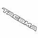 Toyota 75427-04020-C1 Nameplate, Black, Front