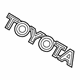 Toyota 75471-04040-C0 Nameplate, Black, Rear