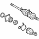 Toyota 42340-28091 Axle Assembly, Rear