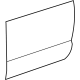 Toyota 67113-AK010 Panel, Rear Door, Outer Passenger Side Toyota 67113-AK010 Panel, Rear Door, Outer Passenger Side