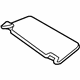 Toyota 74320-52781-E0 Sunvisor, Beige/Gray, Driver Side