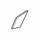 Toyota 68125-02010 Fixed Glass, Passenger Side