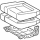 Toyota 79220-0C020-B0 Seat Cushion, Passenger Side