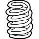 Toyota 48231-0A270 Spring, Rear Toyota 48231-0A270 Spring, Rear